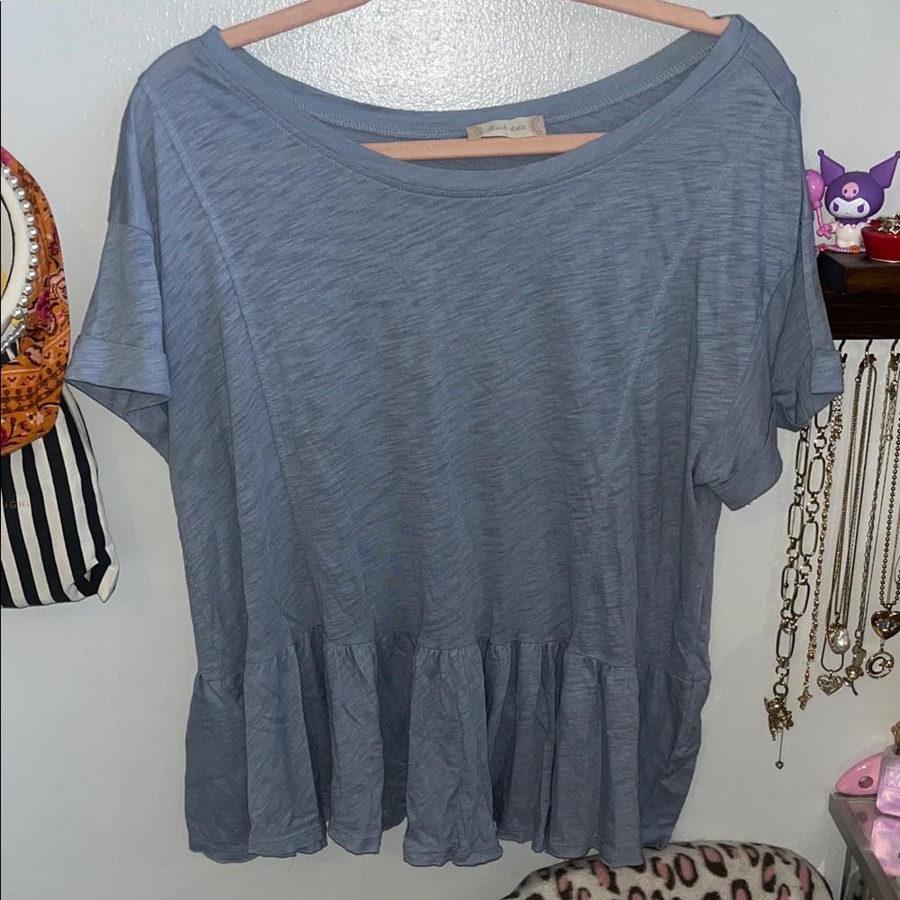 Altar’d State Blue Women's Top